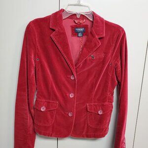 American Eagle Outfitters Velvet Blazer